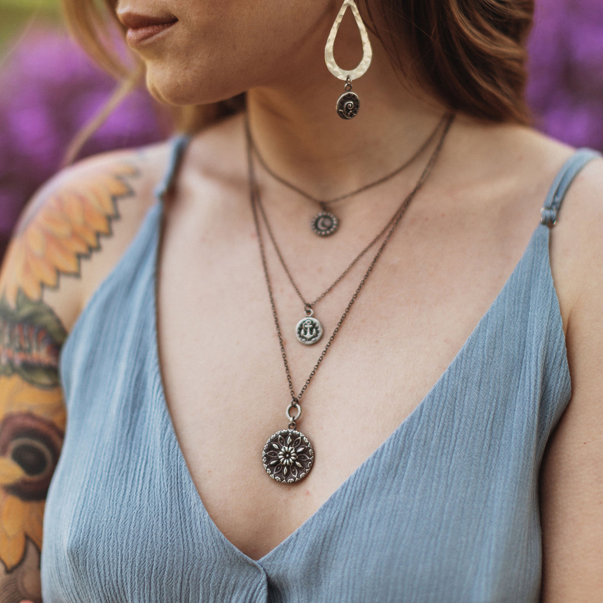Vintage Charms & Talismans - Necklaces – Compass Rose Design