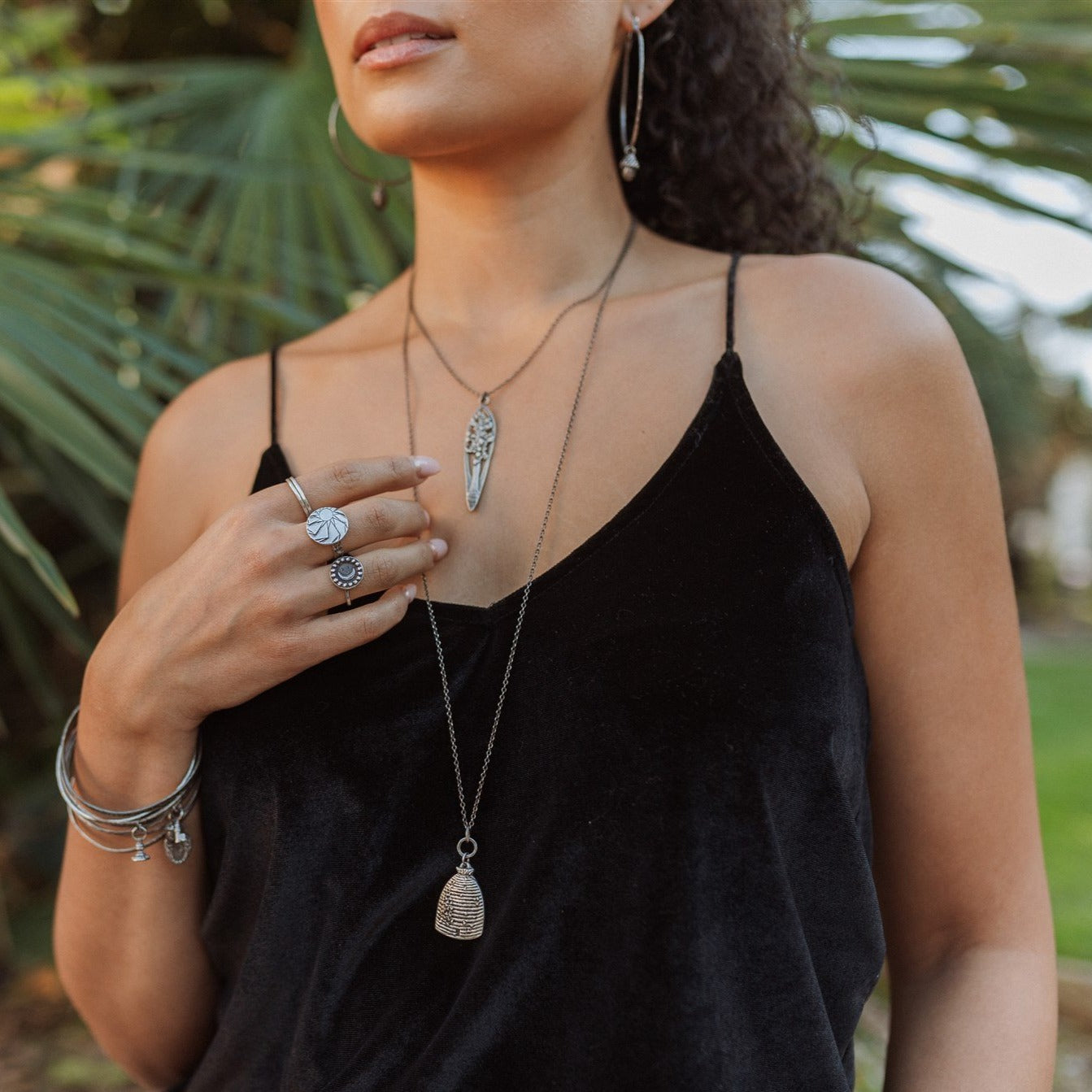 
                  
                    HIBISCUS Teaspoon Necklace
                  
                